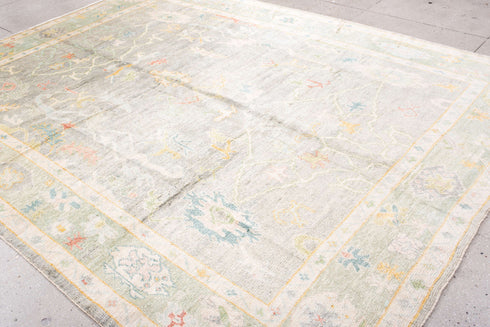Vintage Oushak Area Rug (9' x 11')